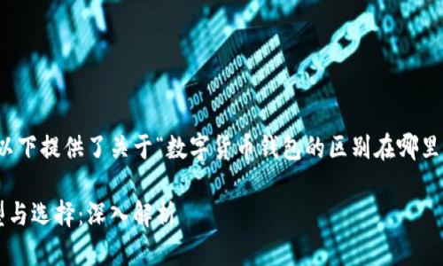 由于内容要求过长，以下提供了关于“数字货币钱包的区别在哪里”的框架和部分内容。

数字货币钱包的类型与选择：深入解析