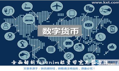 全面解析Tokenim能量带宽充值方法